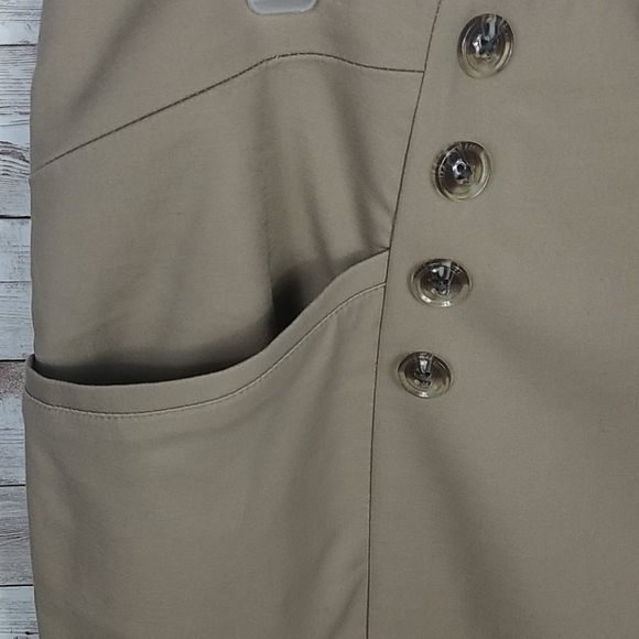 NWT, Banana Republic, khaki, Sz 12 - Picture 7 of 10